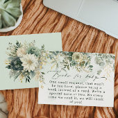 Eucalyptus Botanische Waterverf Gouden Bloemenboek Informatiekaartje