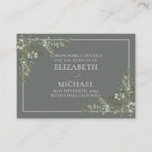 Eucalyptus Botanische Wijze Groen Coronavirus Deta Informatiekaartje (Voorkant)