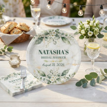Eucalyptus Botanische Witte Roos Bruidsdouche Pape