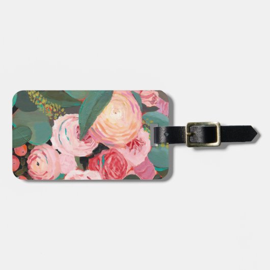 Eucalyptus Bouquet Bagagelabel (Voorkant horizontaal)