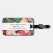 Eucalyptus Bouquet Bagagelabel (Achterkant horizontaal)