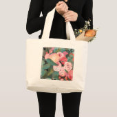 Eucalyptus Bouquet Grote Tote Bag (Voorkant (product))