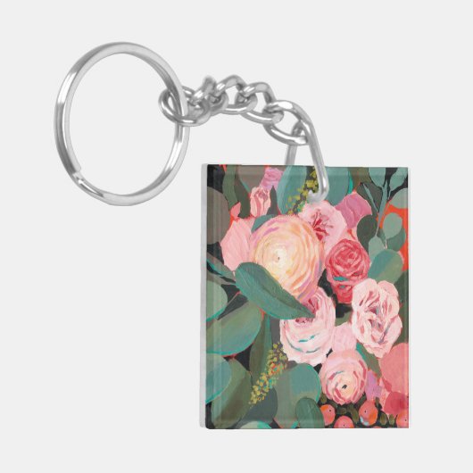 Eucalyptus Bouquet Sleutelhanger (Voorkant Links)