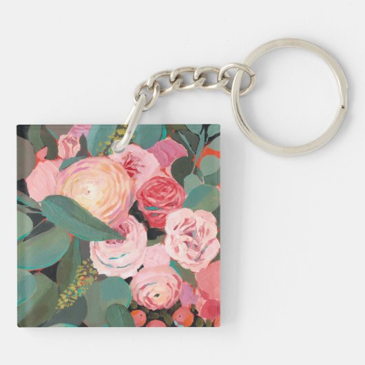 Eucalyptus Bouquet Sleutelhanger (Achterkant)