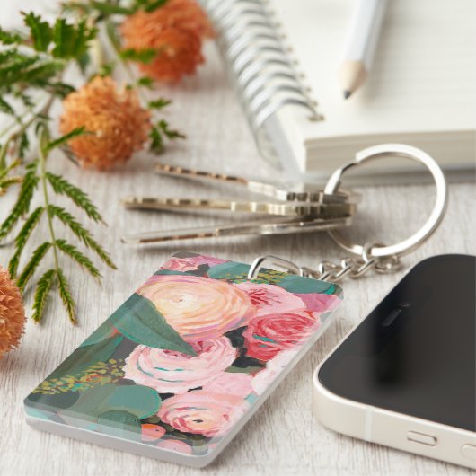 Eucalyptus Bouquet Sleutelhanger (Voorkant Rechts)