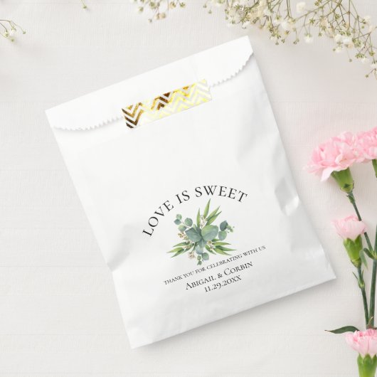 Eucalyptus Bouquet Wedding Bedankzakje