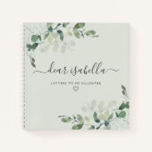 Eucalyptus Brieven aan mijn dochter Keepsake Memor Notitieboek (Voorkant)