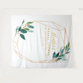 Eucalyptus Bruidsfeest Achtergrond, Fotorekwisiet Wandkleed (Voorkant (horizontaal))