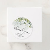 Eucalyptus bruidsfeest cadeautag bedankjes labels (In situ)