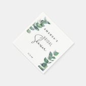Eucalyptus - bruidsfeest  servet (Hoek)