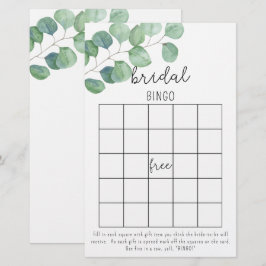 Eucalyptus - bruiloft bingo spel
