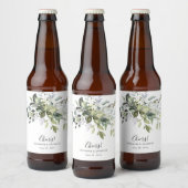 Eucalyptus Bruiloft Favor Bier Flesetiketten Bier Etiket (Flessen)