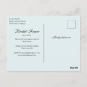 Eucalyptus Bruiloft Feest Fotokaart Uitnodiging (Achterkant)