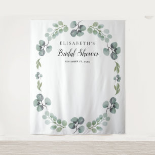 Eucalyptus bruiloft foto booth prop achtergrond wandkleed