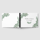 Eucalyptus bruiloft gastenboek (Volledig)