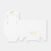 Eucalyptus bruiloft gunst box bedankdoosjes (Uitgevouwen)