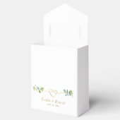 Eucalyptus bruiloft gunst box bedankdoosjes (Geopend)