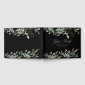Eucalyptus bruiloft handschrift bruiloft gastenboek (Volledig)