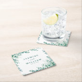 Eucalyptus Bruiloft Kartonnen Onderzetters (Insitu)