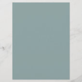 Eucalyptus Bruiloft Stoelen Tafel Nummer Naam Lijs Programmakaart (Achterkant)