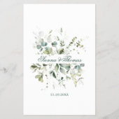 Eucalyptus bruiloft Vrijgezellenfeest waar waren z Flyer (Achterkant)