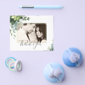 Eucalyptus Bruiloft - Waterverf Groene Bladeren Flyer (Enkel)