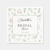  Eucalyptus Bruiloftsfeest    Servet (Voorkant)