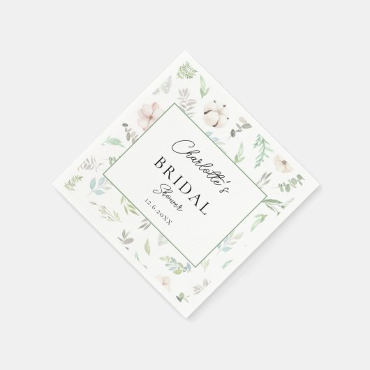  Eucalyptus Bruiloftsfeest    Servet (Hoek)