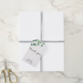 EUCALYPTUS - bruiloftsshower bedankkaartje Cadeaulabel (Met Touw)