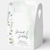 Eucalyptus Brunch Champagne Garden Baby shower Bedankdoosjes (Open)