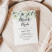 Eucalyptus Brunch met bride Shower Kaart