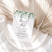 Eucalyptus Brunch met bride Shower Kaart