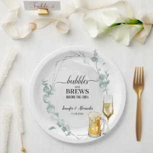Eucalyptus Bubbels & Brouwen Papieren Bordje