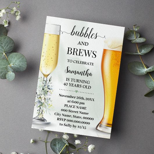 Eucalyptus Bubbels en brouwsels Volwassenen Verjaa Kaart
