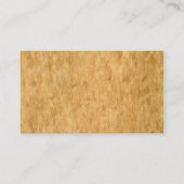 Eucalyptus Burr Veneer Woodgrain in blik Visitekaartje (Achterkant)
