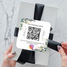 Eucalyptus business name qr code instagram
