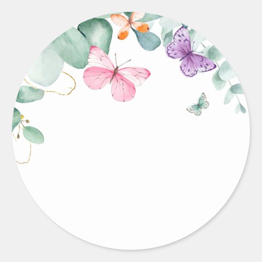 Eucalyptus Butterfly Garden Mimosa Bar Labels (Voorkant)