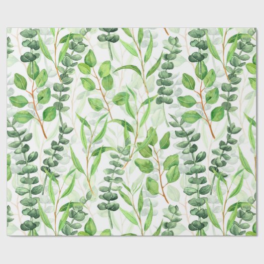 Eucalyptus Cadeaupapier (Vlak)