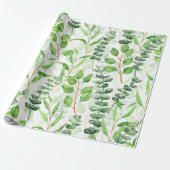 Eucalyptus Cadeaupapier (Uitgerold)