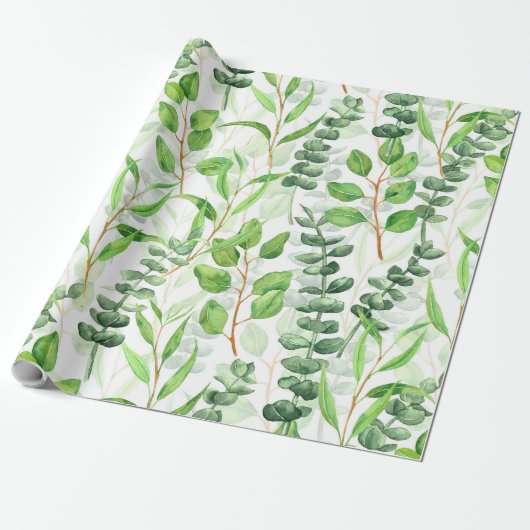 Eucalyptus Cadeaupapier (Uitgerold)