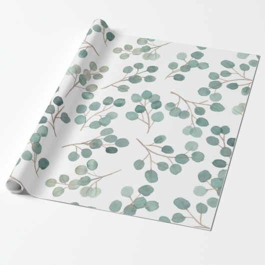 Eucalyptus Cadeaupapier (Uitgerold)