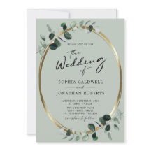 Eucalyptus Calligraphy All in One Sage Weddenschap