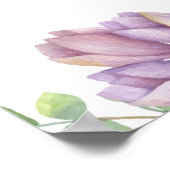 Eucalyptus Calligraphy Floral Welcome Weduwen Sign Poster (Hoek)