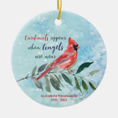 Eucalyptus Cardinals Memorial Keepomwille Foto Keramisch Ornament (Voorkant)
