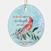 Eucalyptus Cardinals Memorial Keepomwille Foto Keramisch Ornament (Links)