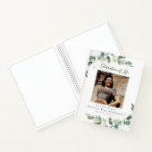 Eucalyptus Celebration of Life Funeral Guest Book Notitieboek (Binnen)