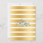 Eucalyptus Cocktails & Brews Couples Shower Kaart (Achterkant)