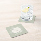 Eucalyptus Color Tones met eiwit ID901 Kartonnen Onderzetters (Insitu)