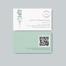Eucalyptus Company Logo QR Code any professional