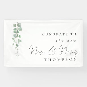 Eucalyptus Congrats to New Mrs Wedding Spandoek